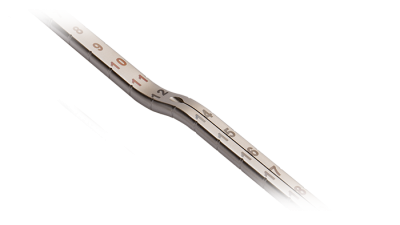 The HL Dilators’ unique angled design enables a comfortable fit and a firm grip on the tool.